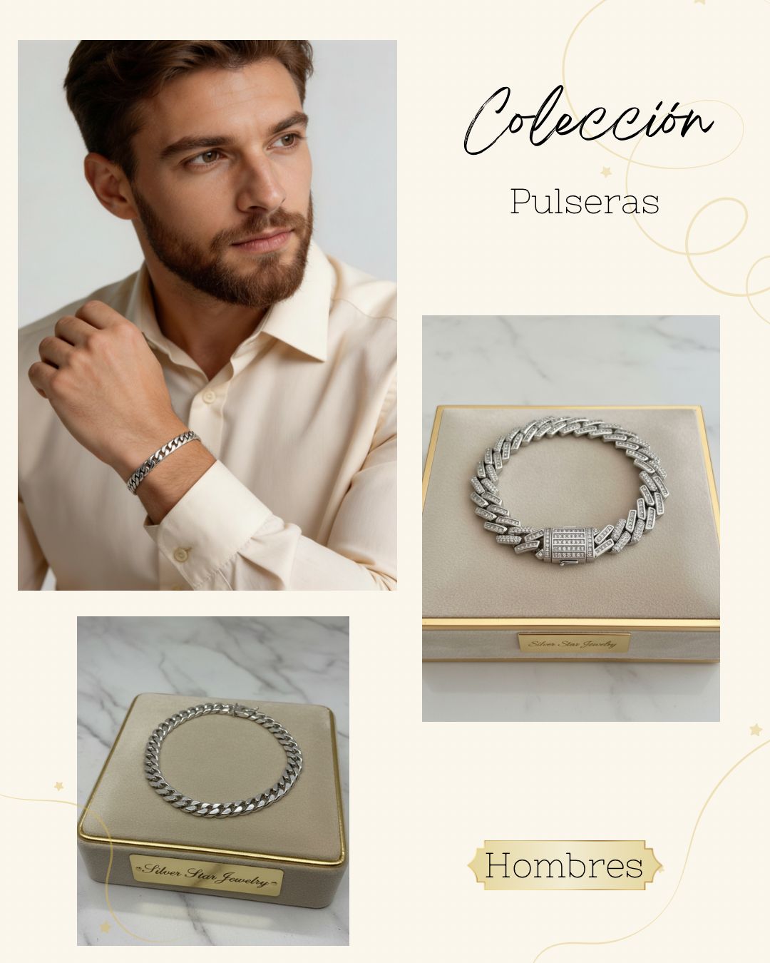 Pulseras para hombres