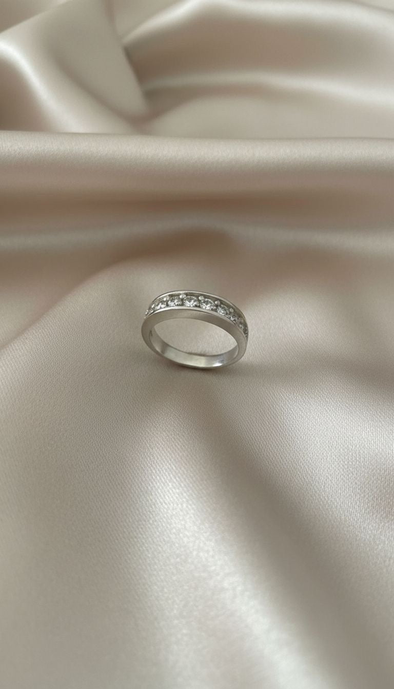Anillo Media Eternidad Canal Talla 5.5