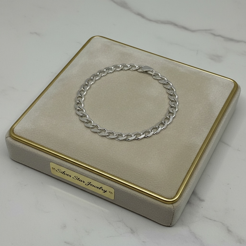Pulsera Cubana Gruesa