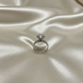Anillo Solitario Clásico Seis Garras Talla 7