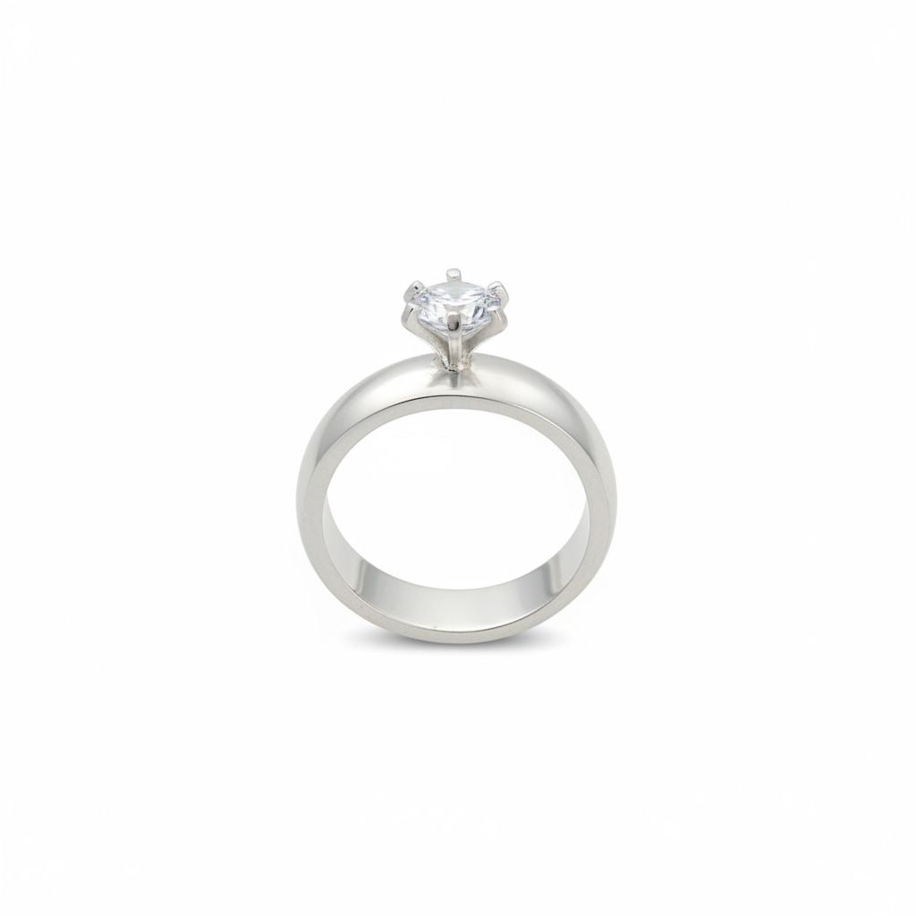 Anillo solitario Talla 8