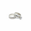 Set de Argollas de Compromiso Talla 6