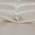 Anillo Solitario Zirconia Redonda  Talla 9