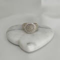 Anillo Medalla San Benito Talla 9