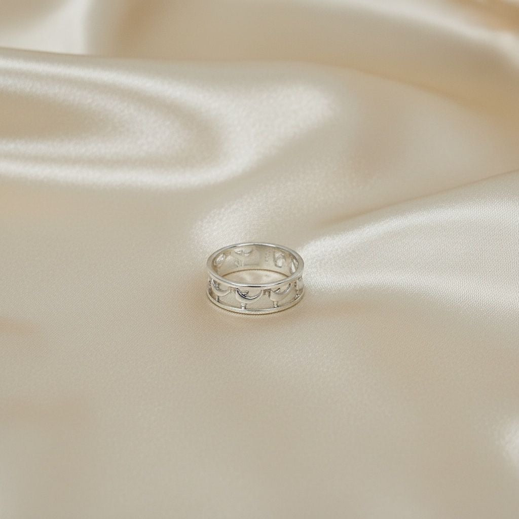 Anillo Banda Ancha  Talla 7