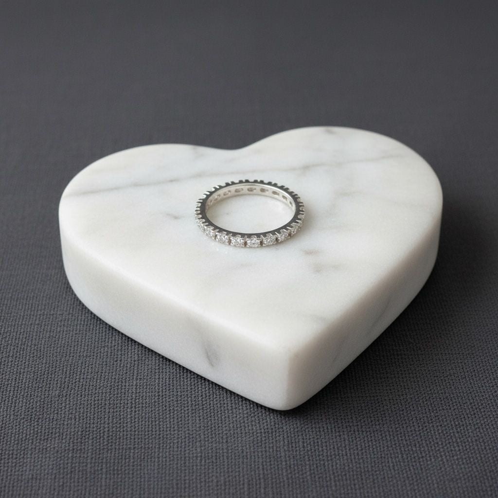 Anillo Eternidad Zirconias Talla 7.5