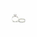 Set de Argollas de Compromiso Talla 6