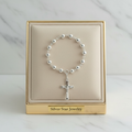 Pulsera Rosario con Cristo