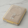 Pulsera Atrapasueños con Piedras y Plumas