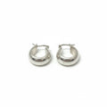 Argollas Chunky Lisas 2x2cm