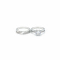 Set de Argollas de Compromiso Talla 6