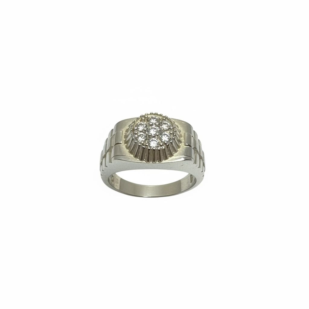 Anillo Sello Hombre Cluster 12.5