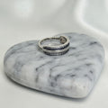 Anillo Abierto Doble Banda Talla 8