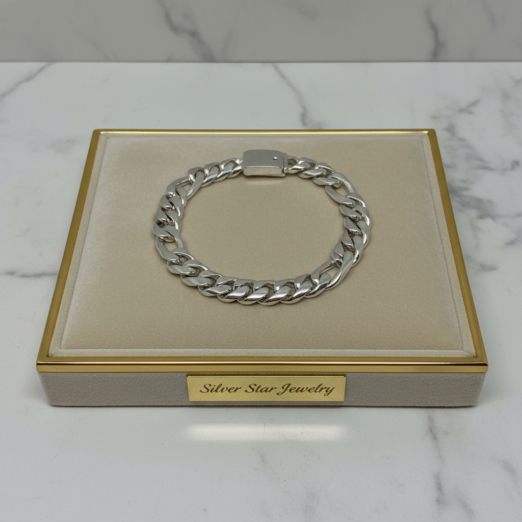 Pulsera Cubana Extra Gruesa