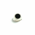 Anillo Sello Hombre Ónix Negro  Talla 11