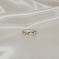 Anillo Cruz Delgada Bolitas Rosario Talla 9