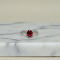 Anillo Solitario Talla 7
