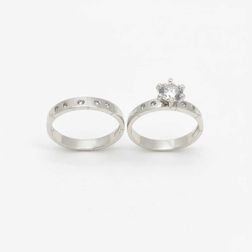 Set Duo Argolla  Talla 8