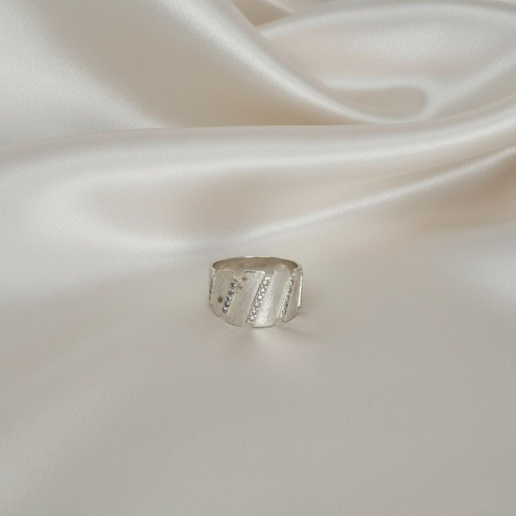 Anillo Banda ancha Talla 8
