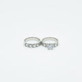 Set de Argollas de Compromiso Talla 6