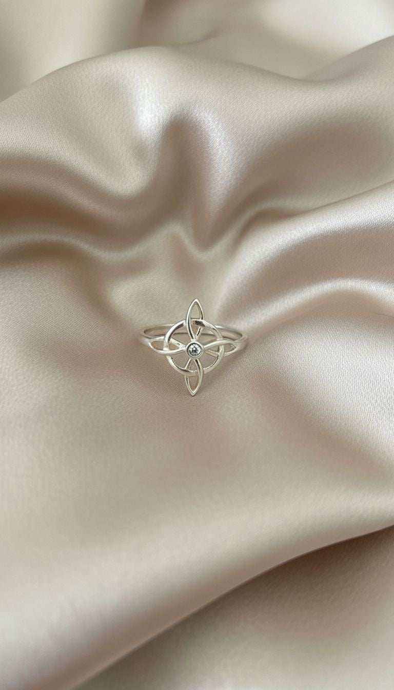 Anillo Nudo Celta Talla 5.5