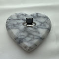 Anillo Solitario Ónix Negro Corte Princesa  Talla 7