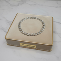 Pulsera Curb Diamantada 8 pulgadas