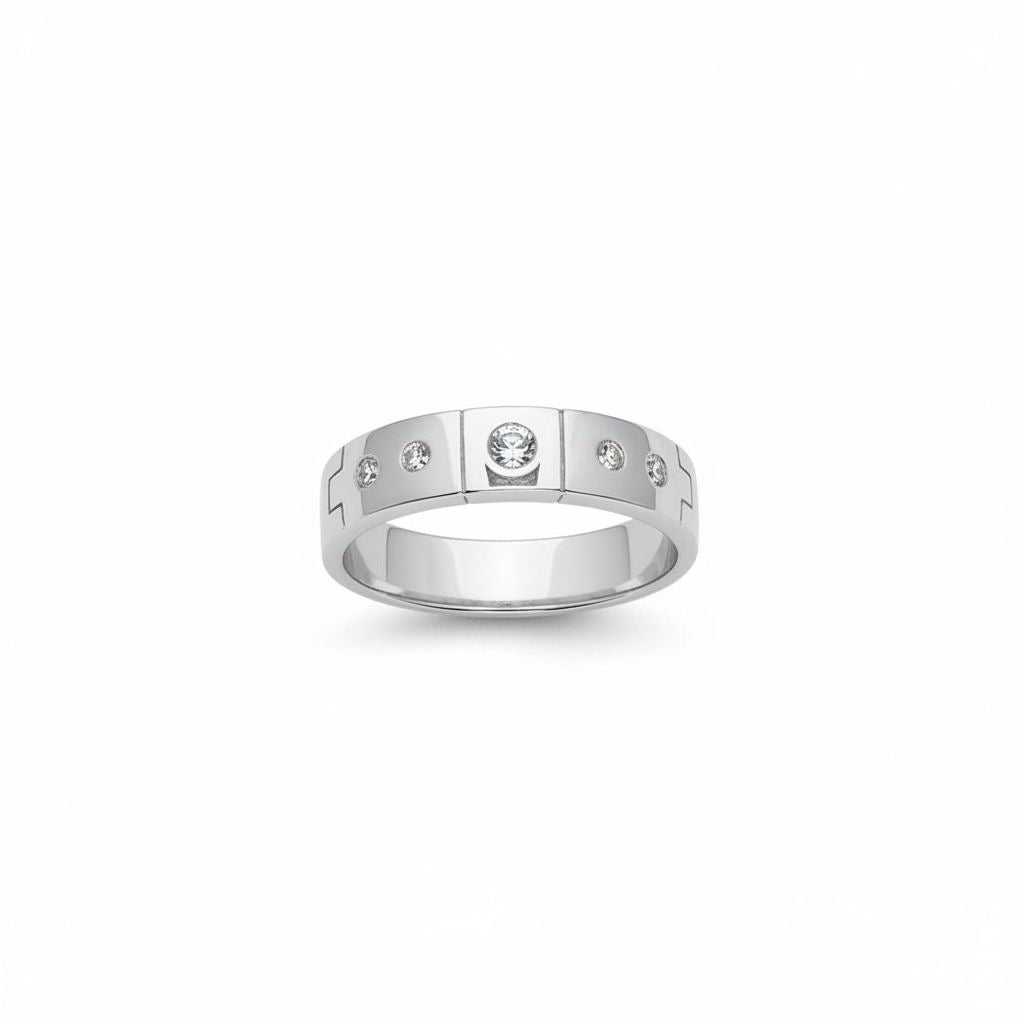 Anillo Banda Ancha Talla 10