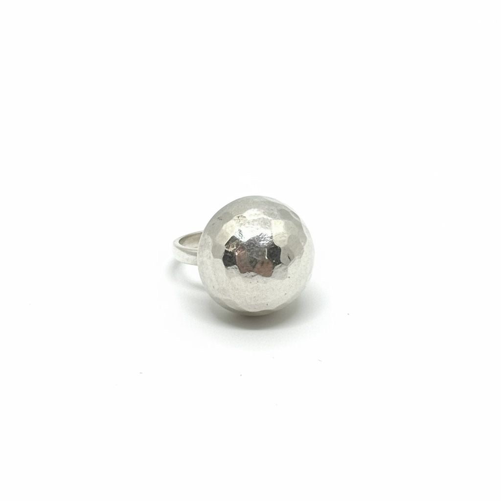 Anillo Bola Esfera Talla 9 Ajustable