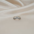 Anillo Corona Tiara Doble Talla 9