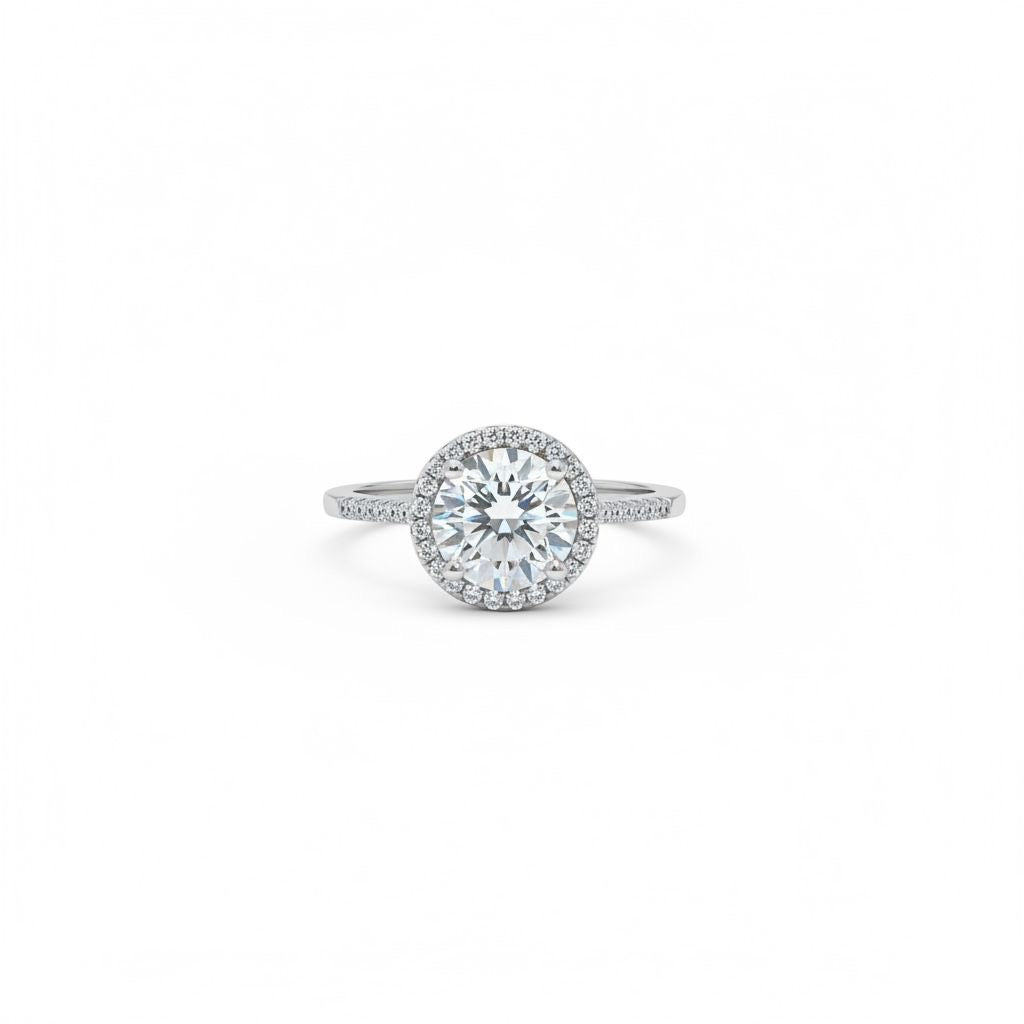 Anillo Solitario Talla 8
