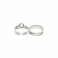 Set de Argollas de Compromiso Talla 6