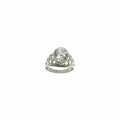 Anillo Sello Hombre Zirconia Oval Talla 11.5