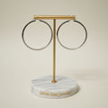 Argollas Grandes Lisas 7cm