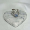 Anillo Espiral Triple Aro  Talla 9
