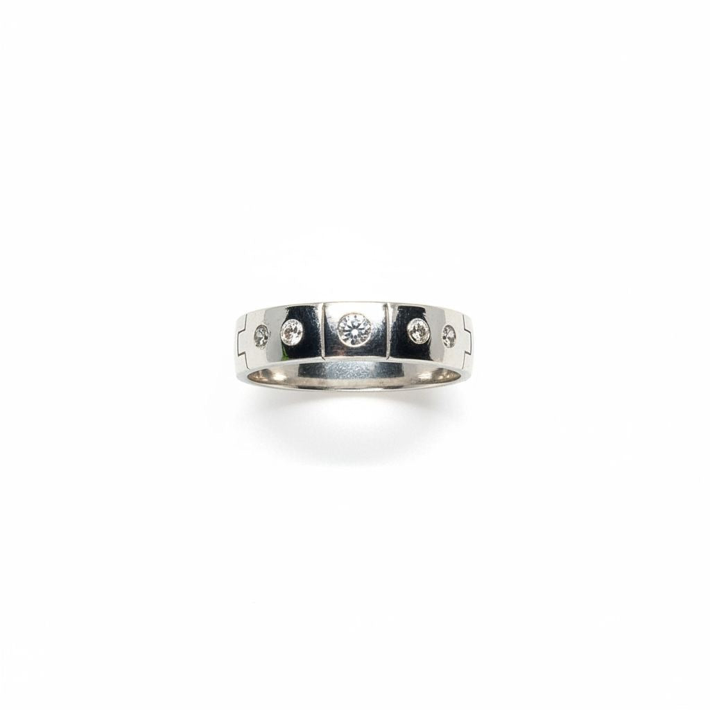 Anillo Banda Ancha  Talla 10.5