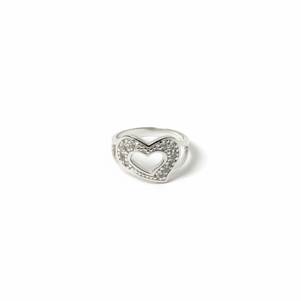 Anillo Corazón Signet Talla 6