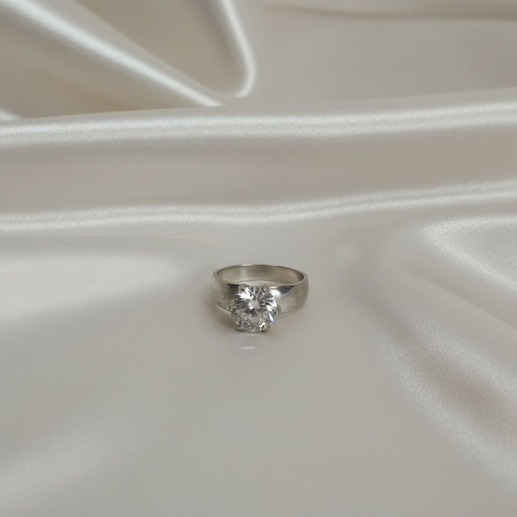 Anillo Solitario Talla 9