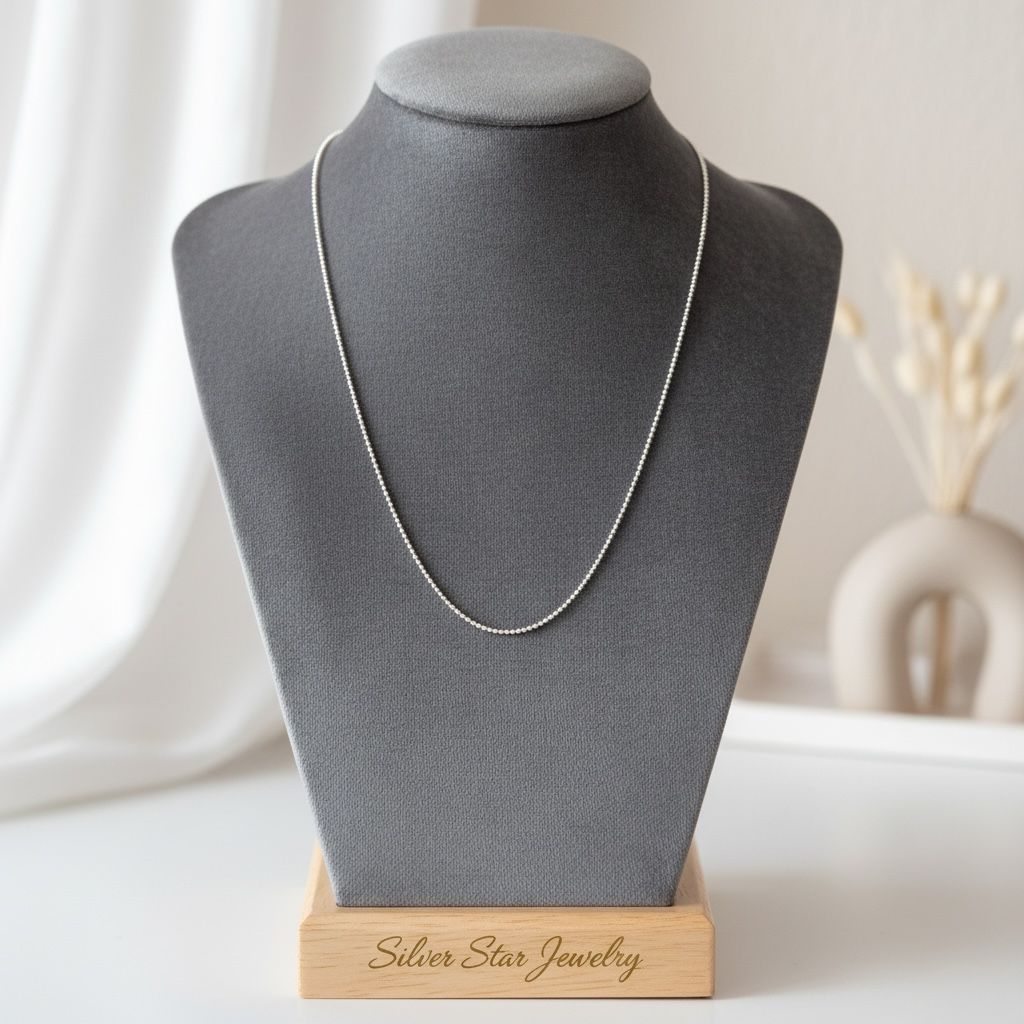 Cadena Ball Chain 18 pulgadas