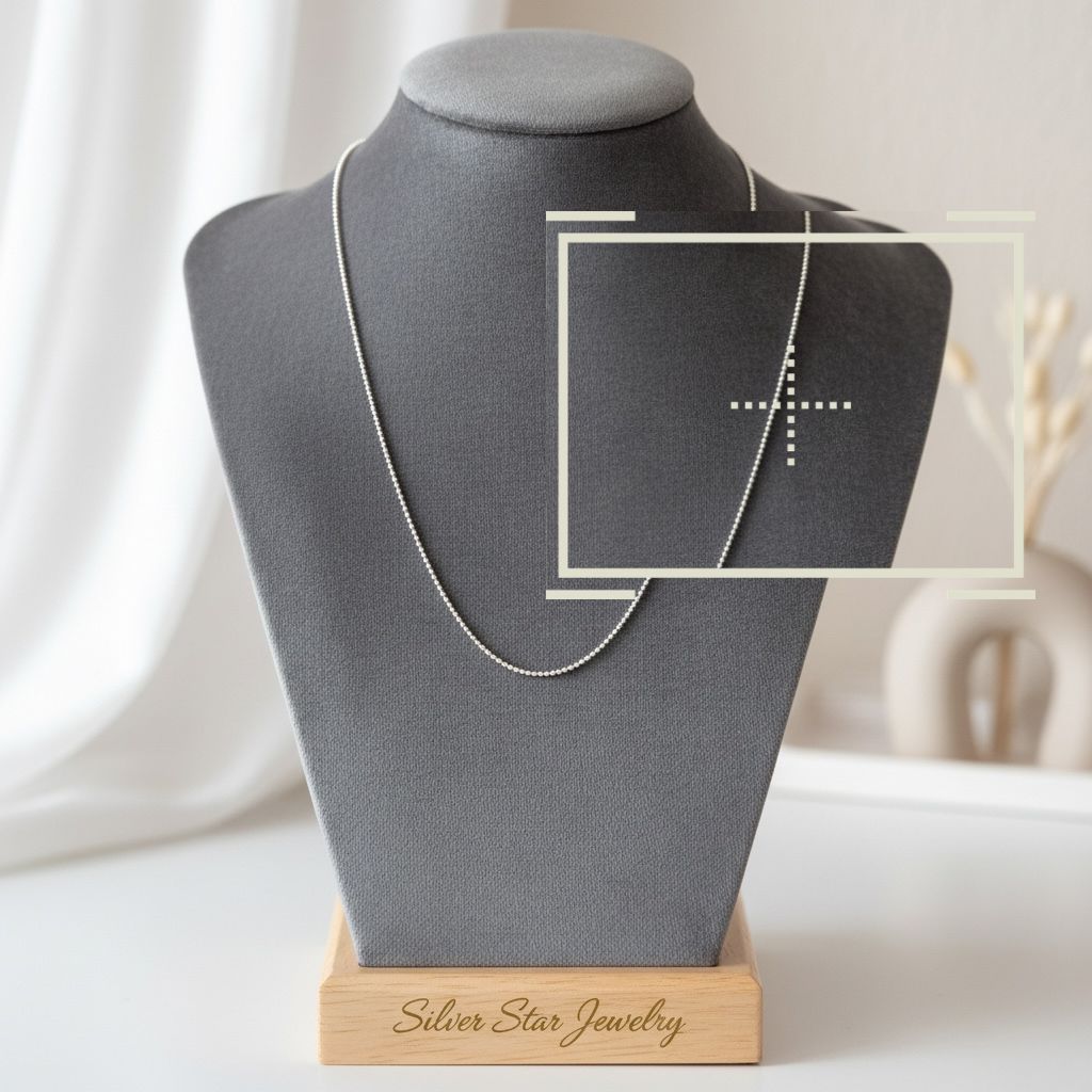 Cadena Ball Chain 18 pulgadas