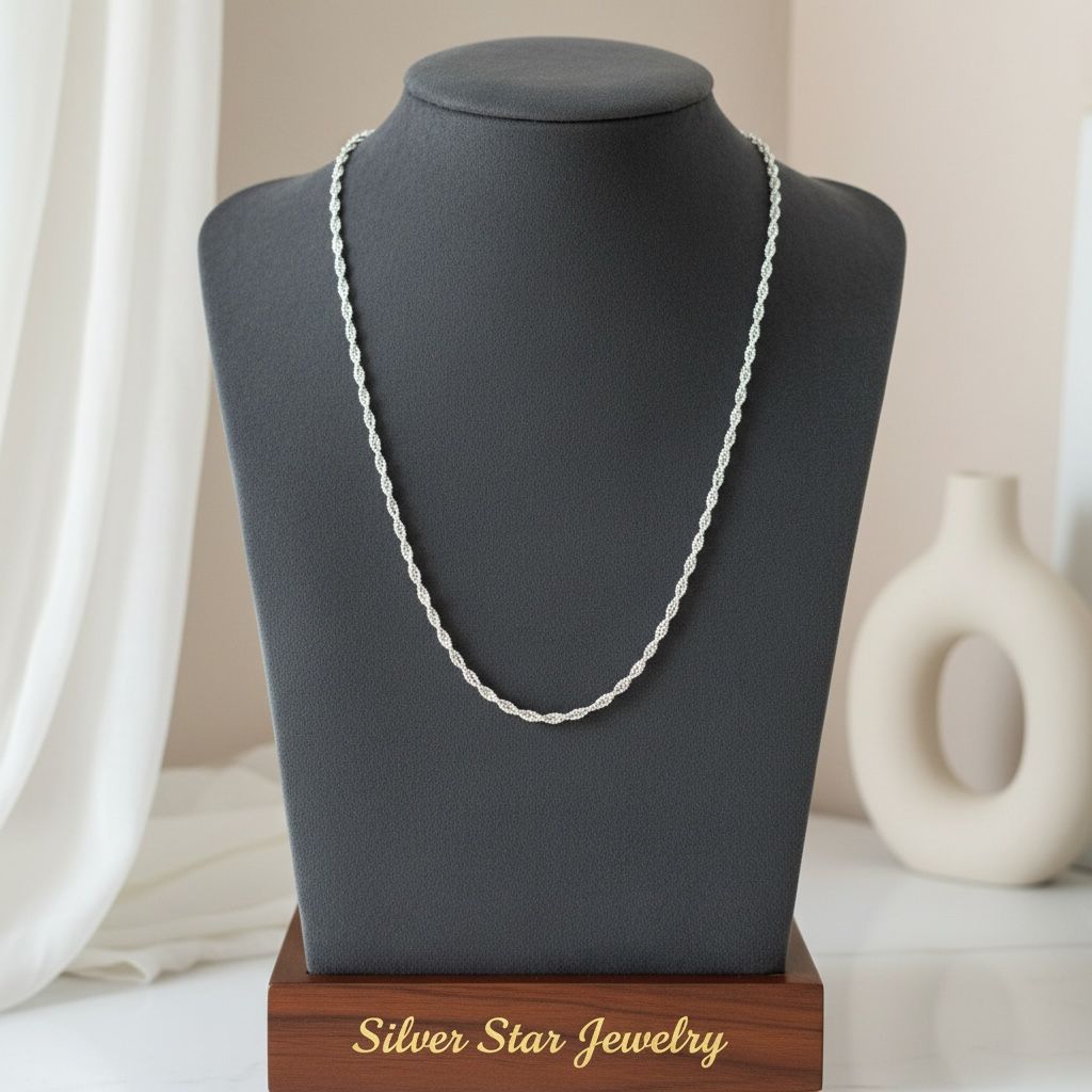 Long 3mm Rope Chain