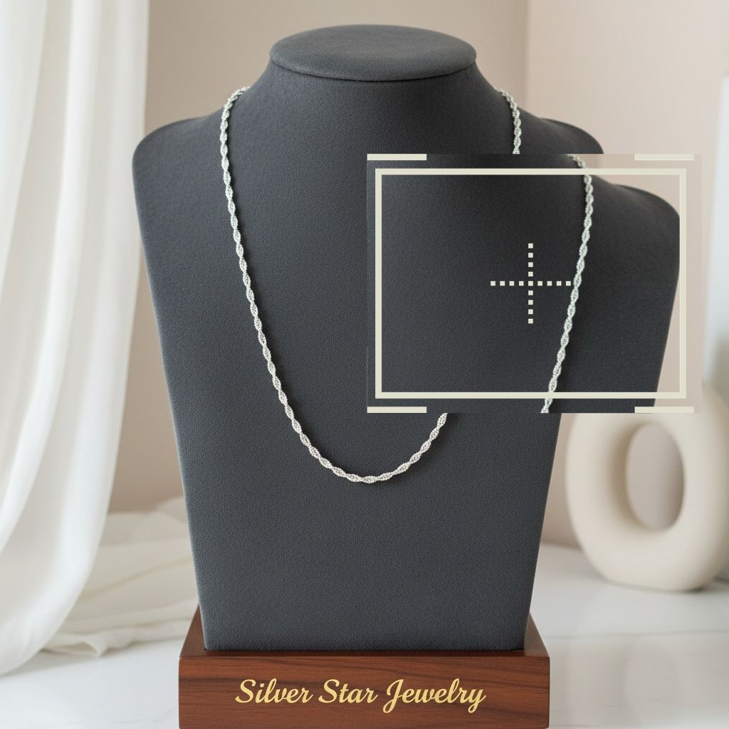 Long 3mm Rope Chain
