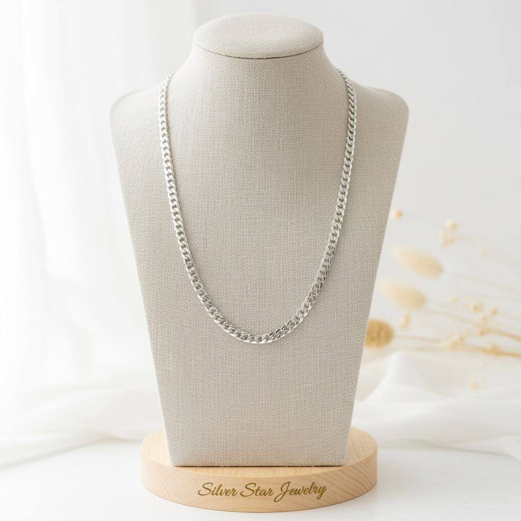 Cadena Cuban Link 6mm