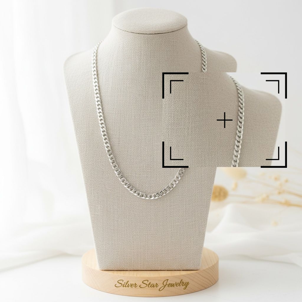 Cadena Cuban Link 6mm