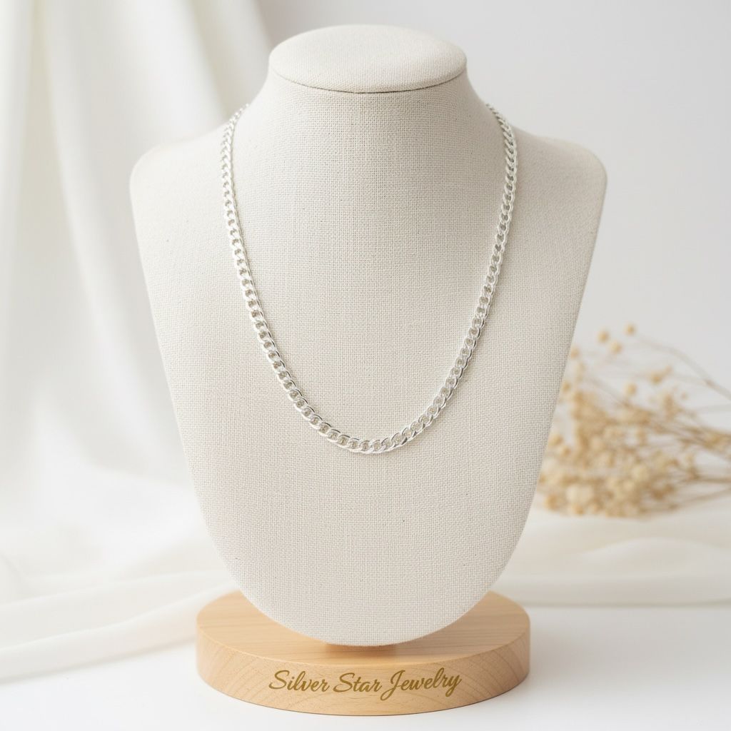 Cadena Cuban Link 6mm Mediana