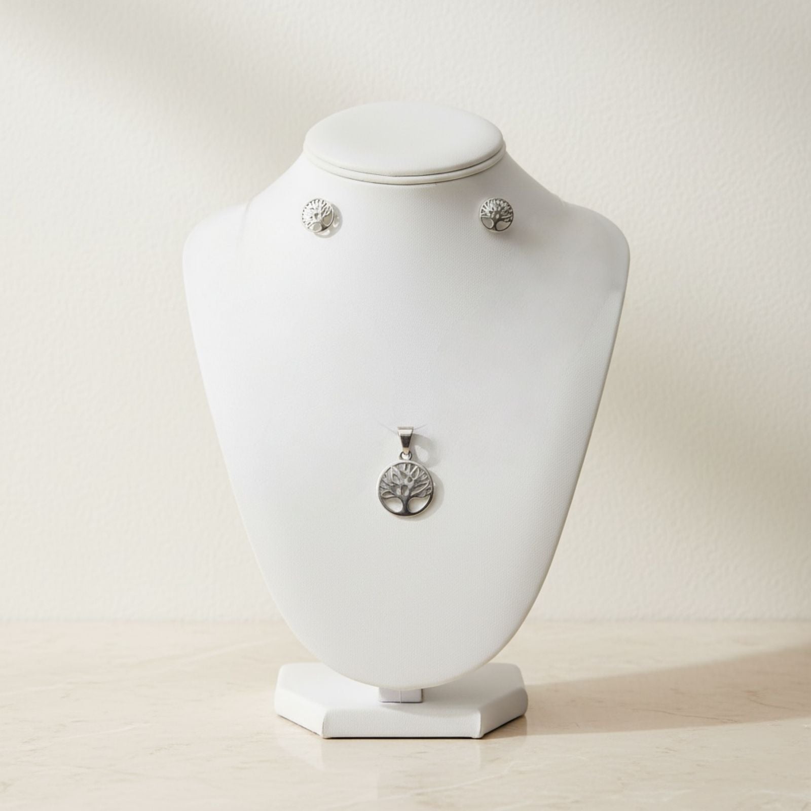 Set Árbol de la Vida Dije y Aretes