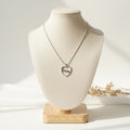 Collar Corazón "MAMÁ" con Zirconias